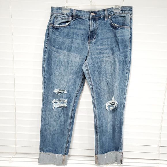 Old Navy Boyfriend Jeans Size 12 NWT - Picture 1 of 13